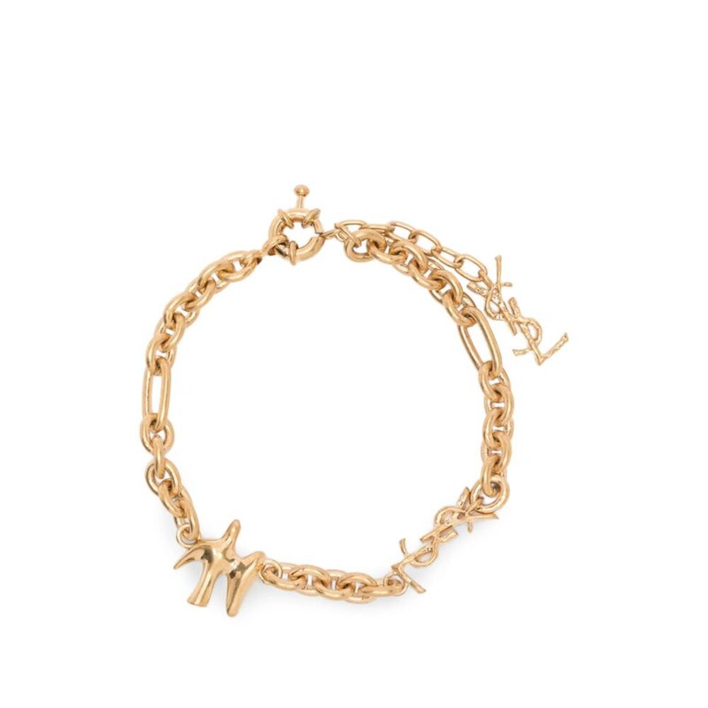 Saint Laurent Gold Bracelets Women